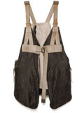 Boris Bidjan Saberi panelled buckled gilet