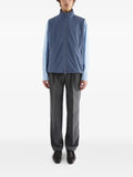 Jil Sander padded taffeta gilet