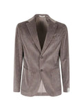 Eleventy corduroy single-breasted blazer
