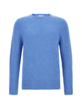 OLIVER LATTUGHI brushed-effect crew-neck sweater