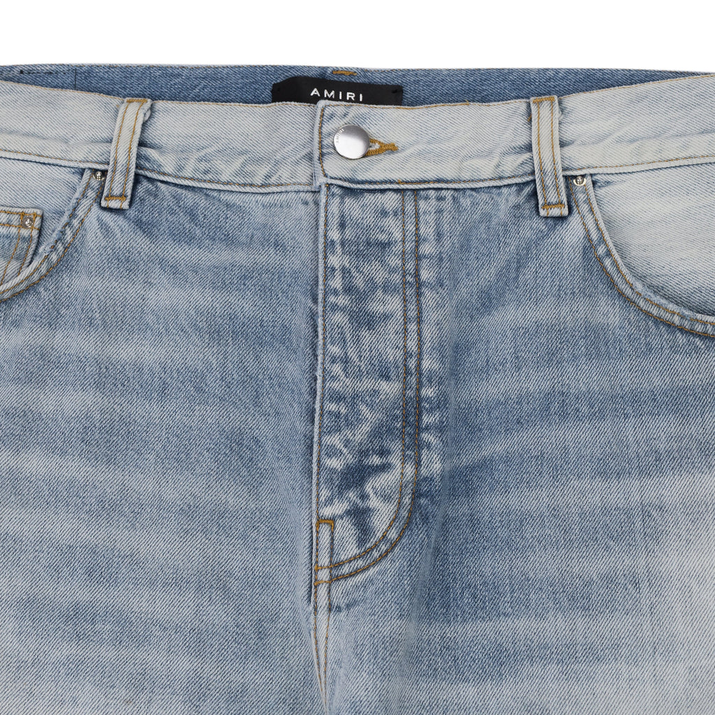 Stone Indigo/Blue Gradient Bones Straight Jeans
