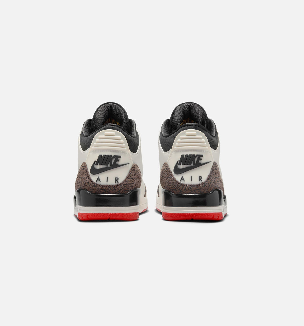 Air Jordan 3 Retro Sail And University Red Men's Shoes - Sail Black University Red Pale Ivory