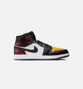 Air Jordan 1 Mid SE Men's – True Red/White/Court Purple/Black