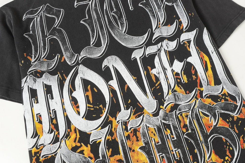 Godspeed Rich Money Drugs Graphic T-Shirt