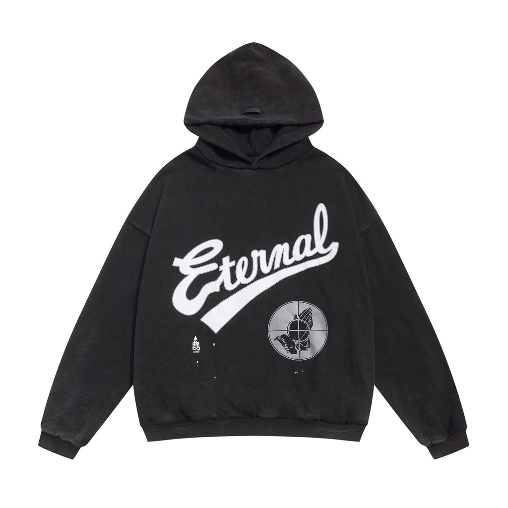 Fear of God Eternal Graphic Washed Hoodie - Black