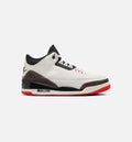 Air Jordan 3 Retro Sail And University Red Men's Shoes - Sail Black University Red Pale Ivory