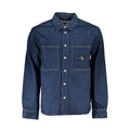 Calvin Klein Cotton Denim Jacket — Blue