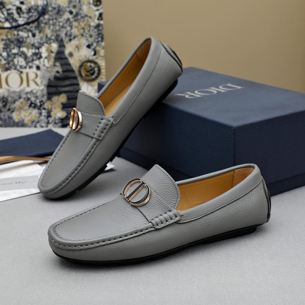 Dior CD Hardware Slip-On Loafers